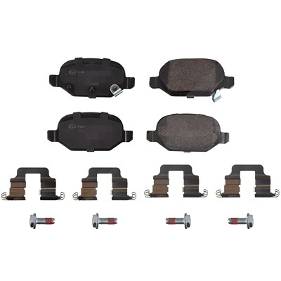 Swag Bremsbelagsatz, Scheibenbremse [Hersteller-Nr. 33102788] für Fiat von SWAG