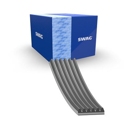 Swag Keilrippenriemen [Hersteller-Nr. 30938432] für Audi, Chrysler, Citroën, Ds, Fiat, Mini, Opel, Peugeot, Renault, Seat, Vauxhall, VW von SWAG