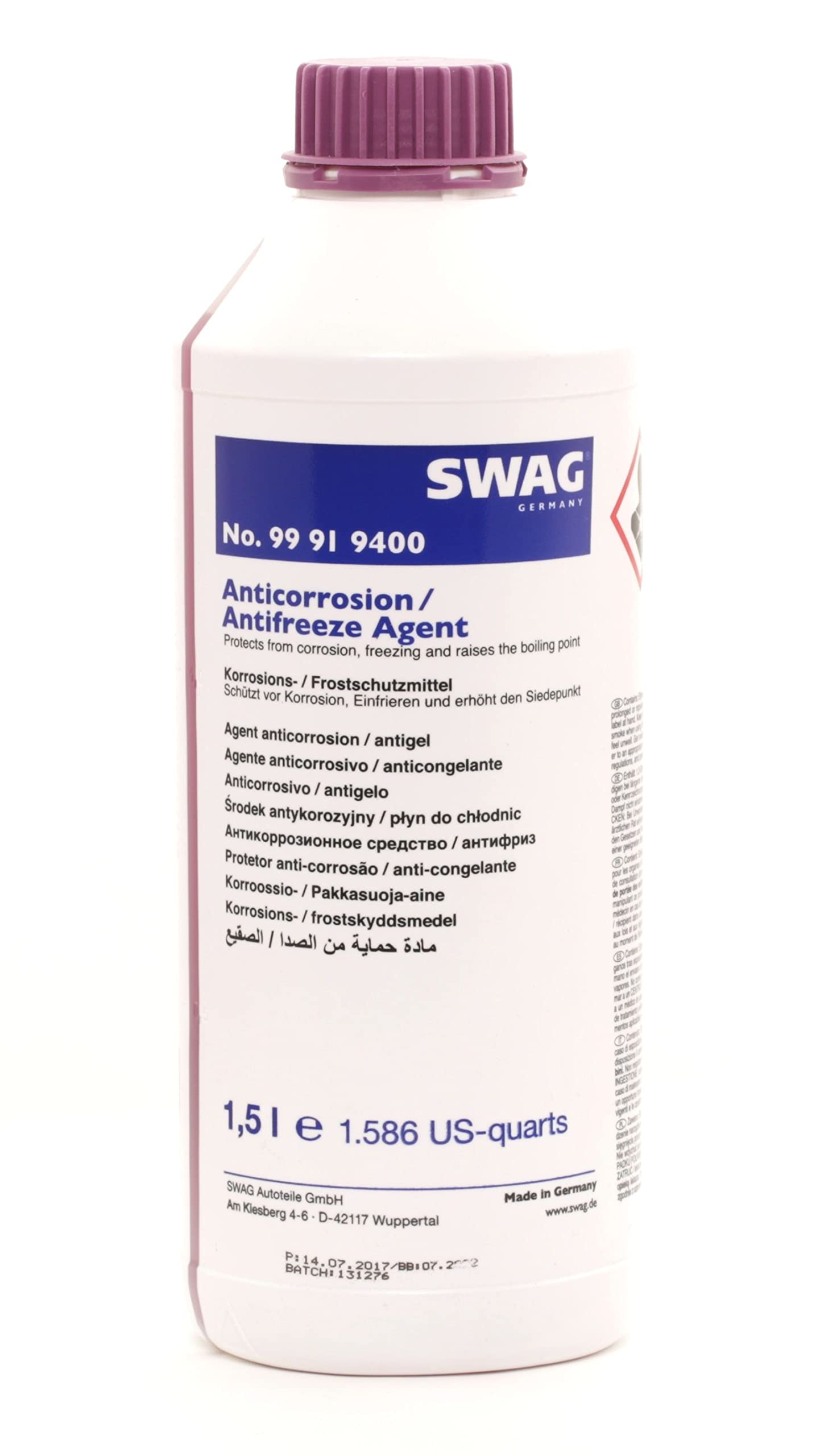 SWAG 99 91 9400 Frostschutz SWAG 99 91 9400 Frostschutz von SWAG