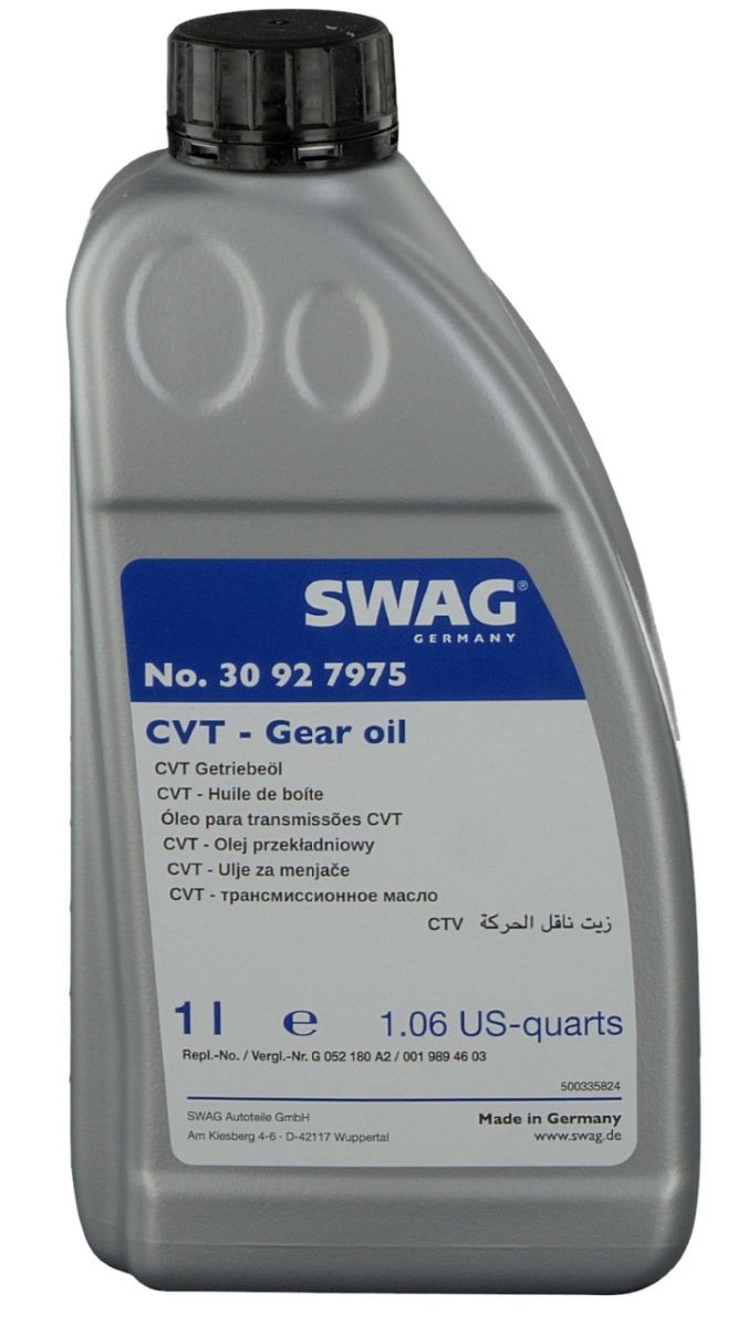 SWAG Automatikgetriebeöl MERCEDES-BENZ,AUDI,FORD 30 92 7975 MB23620,0019894603,001989460311 83220429154,NS1,CVTGreen1,0826099905HE,05191185AA SWAG Automatikgetriebeöl MERCEDES-BENZ,AUDI,FORD 30 92 7975 MB23620,0019894603,001989460311 83220429154,NS1,CVTGreen1,0826099905HE,05191185AA von SWAG