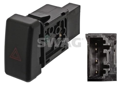 SWAG Warnblinkschalter Schalter für 3 Limousine Schrägheck BP4K-66-4H0 von SWAG