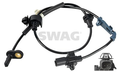 Swag Sensor, Raddrehzahl [Hersteller-Nr. 33105876] für Honda von SWAG