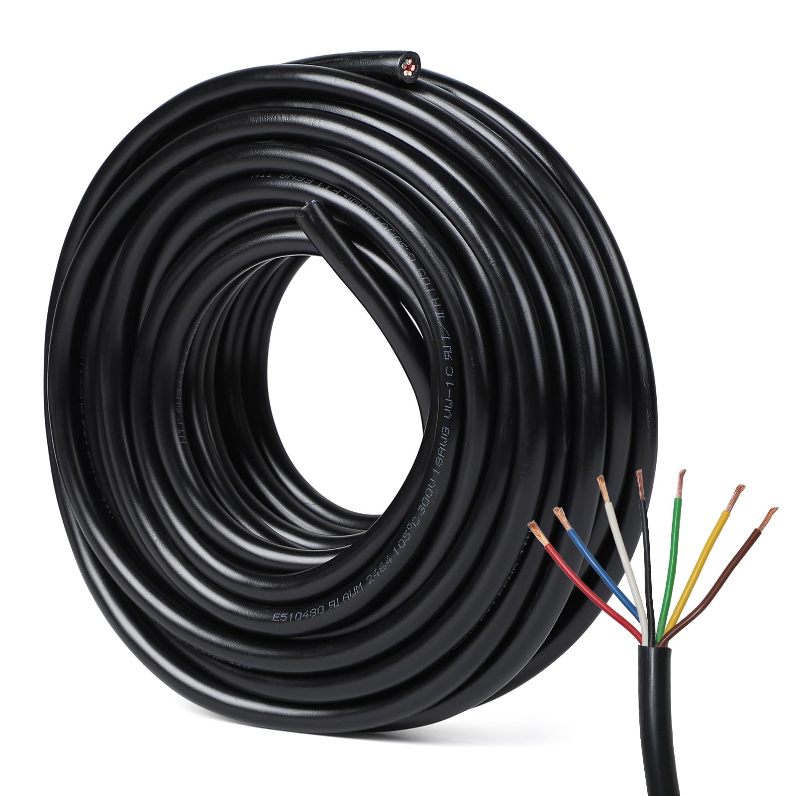 SWAWIS 10M Fahrzeugkabel 7 Adrig 0.8mm² Anhängerkabel 7 Polig Anhänger Kabel Flexible Fahrzeugleitung Rundkabel Kupferkern für LKW KFZ RV Verschiedene Anwendungen SWAWIS 10M Fahrzeugkabel 7 Adrig 0.8mm² Anhängerkabel 7 Polig Anhänger Kabel Flexible Fahrzeugleitung Rundkabel Kupferkern für LKW KFZ RV Verschiedene Anwendungen von SWAWIS