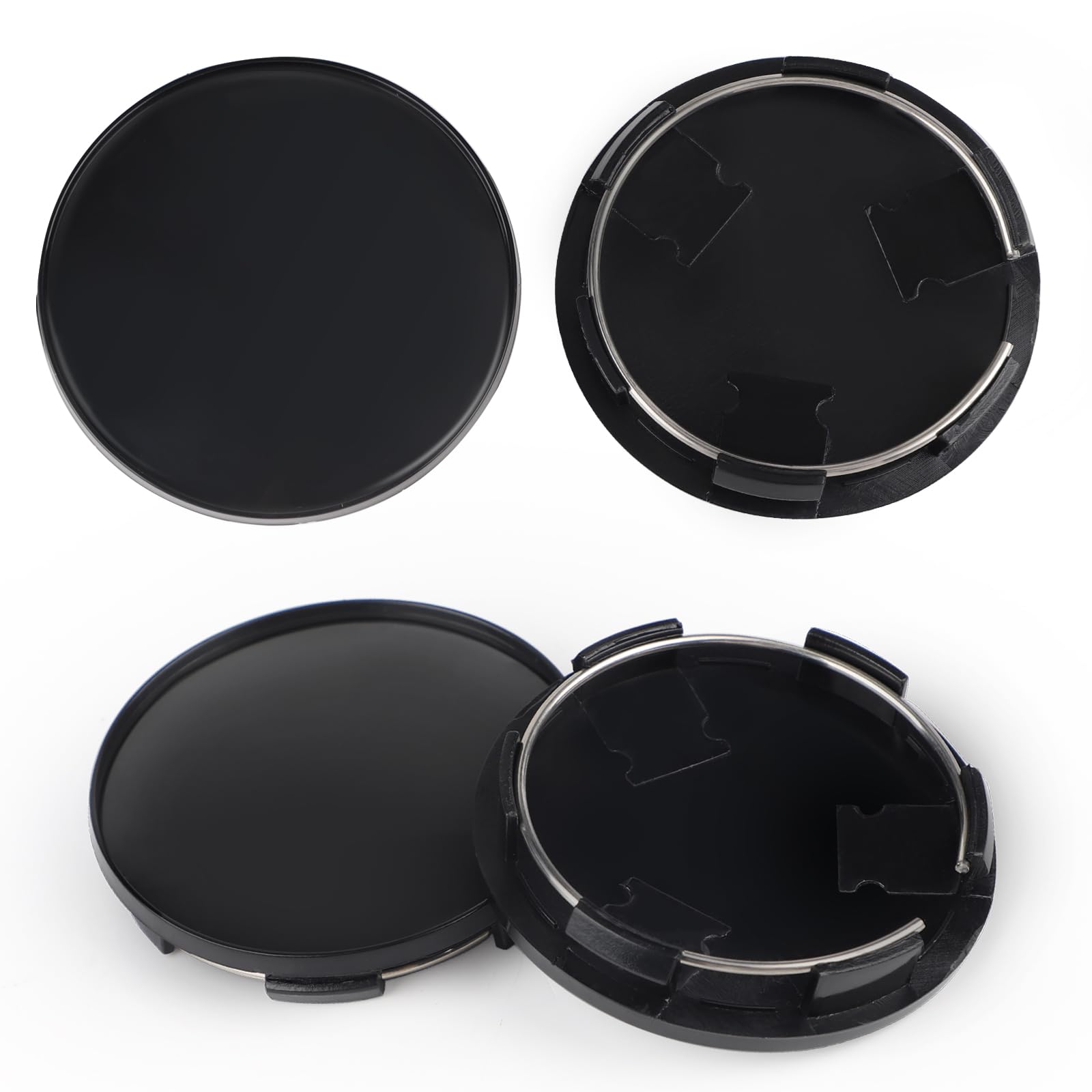 SWAWIS 4 Stück Radnabenkappen Nabendeckel OD 68mm ID 62mm Nabenkappen Radnabenabdeckung Radnabendeckel Felgendeckel Felgenkappen, Schwarz SWAWIS 4 Stück Radnabenkappen Nabendeckel OD 68mm ID 62mm Nabenkappen Radnabenabdeckung Radnabendeckel Felgendeckel Felgenkappen, Schwarz von SWAWIS