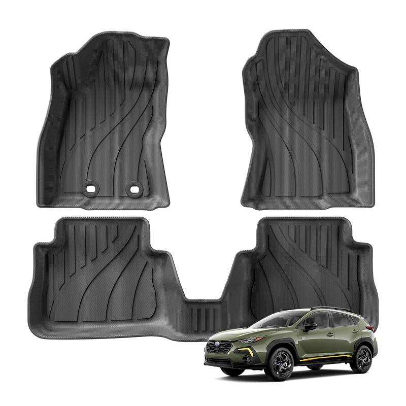 Kofferraum Cargo Schutzmatte Für Crosstrek 2024 Auto Fußmatten Cargo-Liner Trunk Pad Links Ruder von SWDJILNV