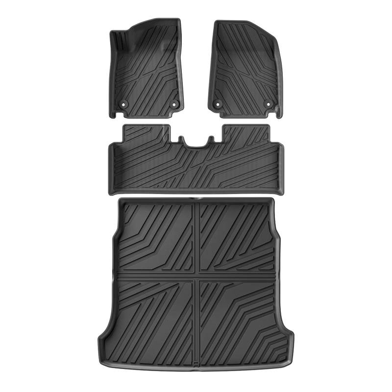 Kofferraum Cargo Schutzmatte Für Ioniq 6 2023 2024 Auto Fußmatten Cargo Liner Trunk Pad Linkslenker von SWDJILNV