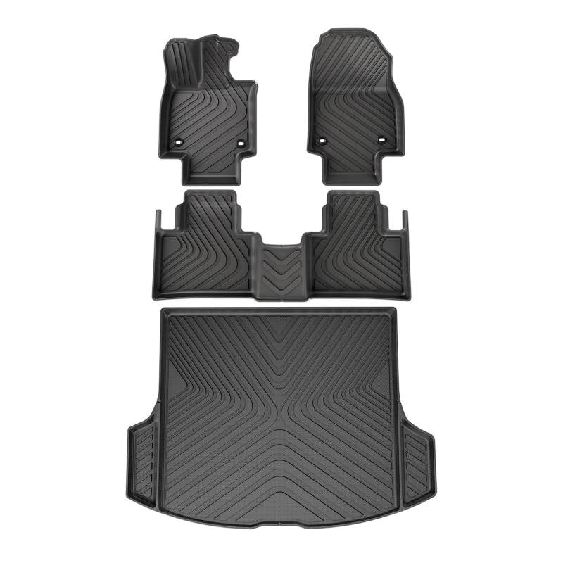 Kofferraum Cargo Schutzmatte Für Lexus RX 2023 2024 Auto Fußmatten Cargo-Liner Trunk/Rückenlehne Pad Links Ruder von SWDJILNV
