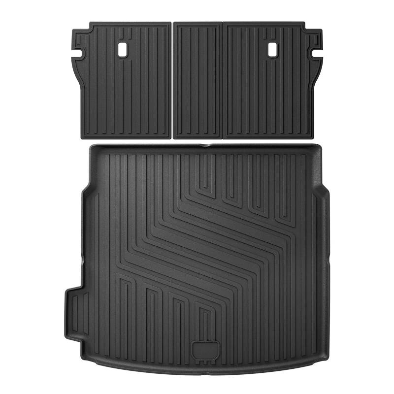 Kofferraum Cargo Schutzmatte Für ZEEKR 001 Fußmatten Set Links Ruder Auto Fußmatten Cargo-Liner Trunk Pad von SWDJILNV