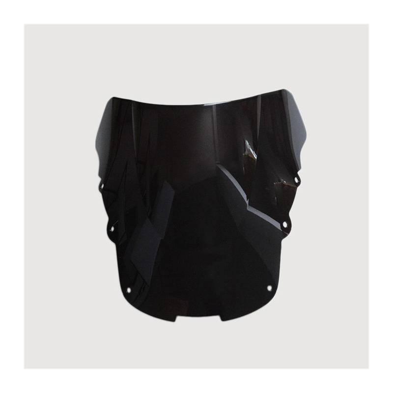 Scheiben & Windabweiser Für CBR1100XX Für CBR 1100 XX 1996-2007 Motorrad Schwarz ABS Windschutzscheibe Windschutzscheibe Double Bubble Windschild Spoiler von SWEPER