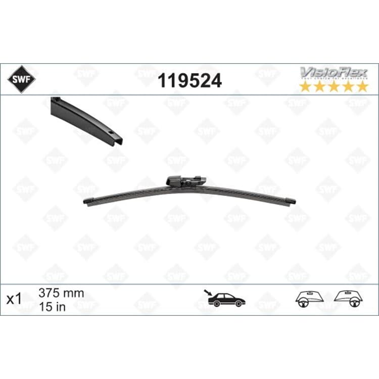 SWF Scheinbenwischer Seat Leon Tarraco VW Tiguan Touareg SWF Scheinbenwischer Seat Leon Tarraco VW Tiguan Touareg von SWF