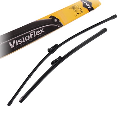 Swf 2x Wischblatt VISIOFLEX, vorne [Hersteller-Nr. 119298] für Alfa Romeo, Fiat, Hyundai, Kia, Lancia, Peugeot, Skoda, VW von SWF