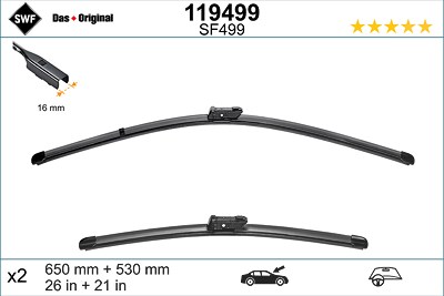 Wischblatt 119499 Wischblatt 119499 von SWF