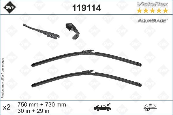 Wischblatt vorne SWF 119114 Wischblatt vorne SWF 119114 von SWF