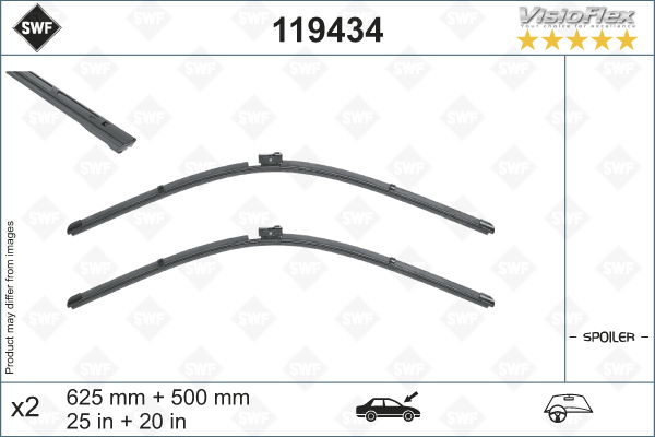 Wischblatt vorne SWF 119434 Wischblatt vorne SWF 119434 von SWF