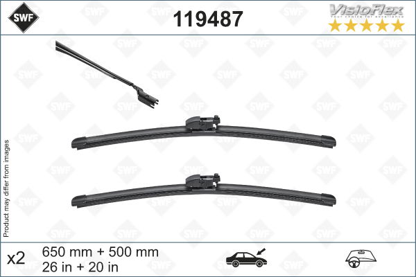Wischblatt vorne SWF 119487 Wischblatt vorne SWF 119487 von SWF