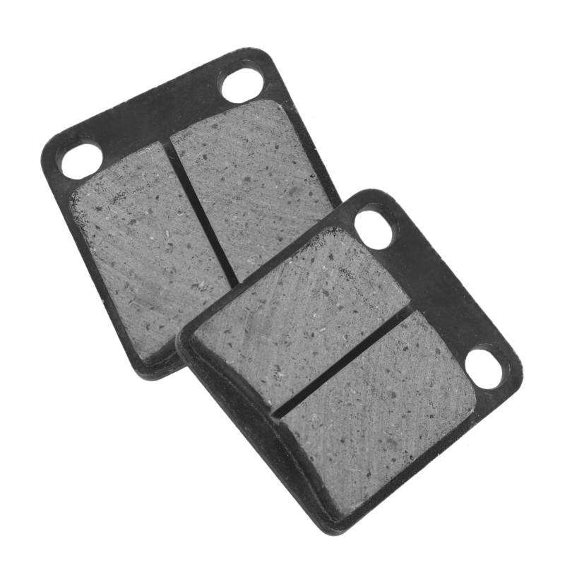 SWOOMEY 1 Paar Bremsbelagsatz Bremse Scheibenbremsbeläge für Motorräder Motorrad-Scheibenbremsbeläge hinten Motorrad-Bremsbeläge hinten Bremsklotz Eisen Black von SWOOMEY