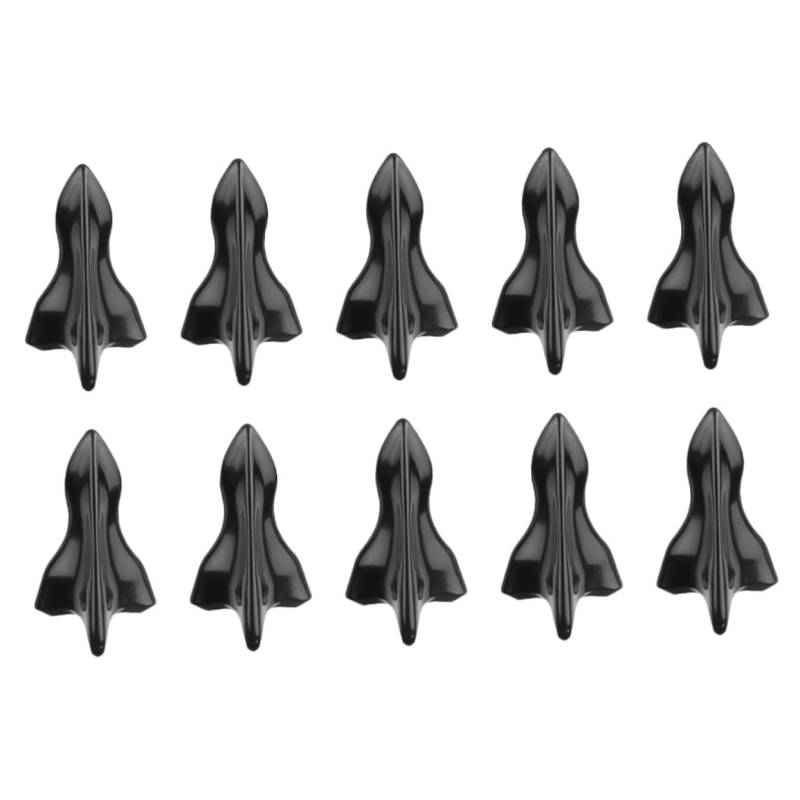 SWOOMEY 10Stücke Teiliges Haifischflossen Spoiler Für Autos Universelle Dachflosse Im Stil Aus Material Leicht Langlebig Für Fahrzeugmodifikation Dekoration von SWOOMEY
