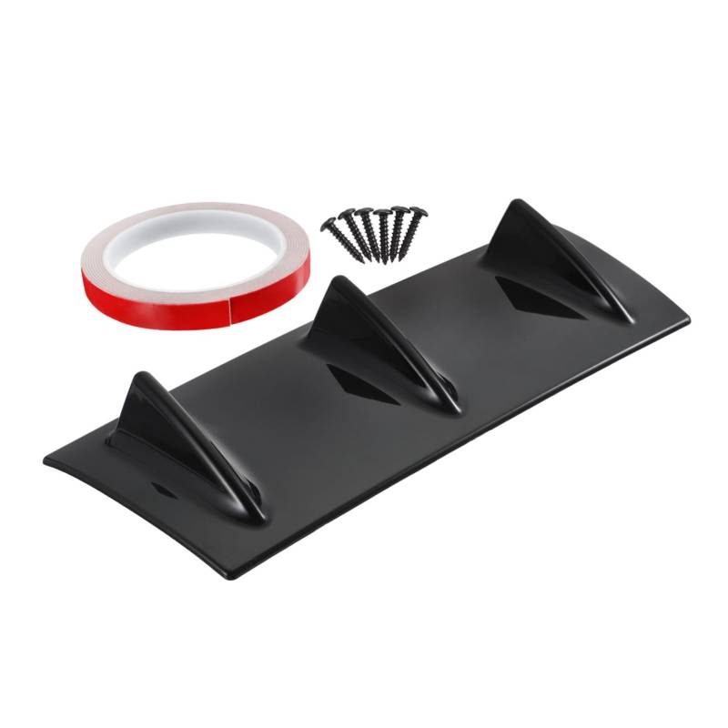 SWOOMEY 1Stück Hinterer Stoßfänger Diffusor Spoiler Aus Einsetzbar Vibrations Und Rauschreduzierung Kompatibel Mit Meisten Fahrzeugen von SWOOMEY