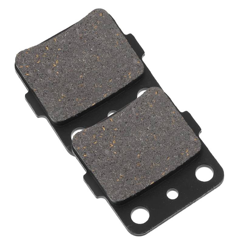 SWOOMEY 2 Stück Bremsbelagsatz Ersatz Bremsbeläge Hinteres Polster Hintere Bremsbeläge Für Hinterradbremsbeläge Für Motorräder Pads Black Halbmetallische Messingfaser von SWOOMEY