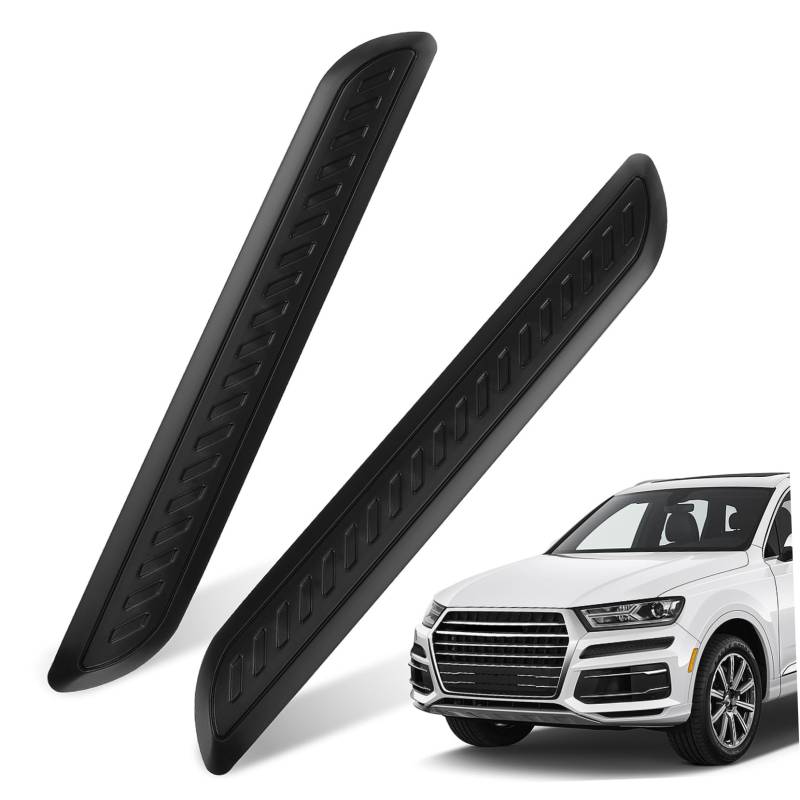 SWOOMEY 2Stücke Stoßstangenschutz Für Autos Universeller Heck Und Frontstoßstangenschutz Selbstklebend Hochtemperaturbeständig Langlebig Stilvolles Design Für Fahrzeuge von SWOOMEY