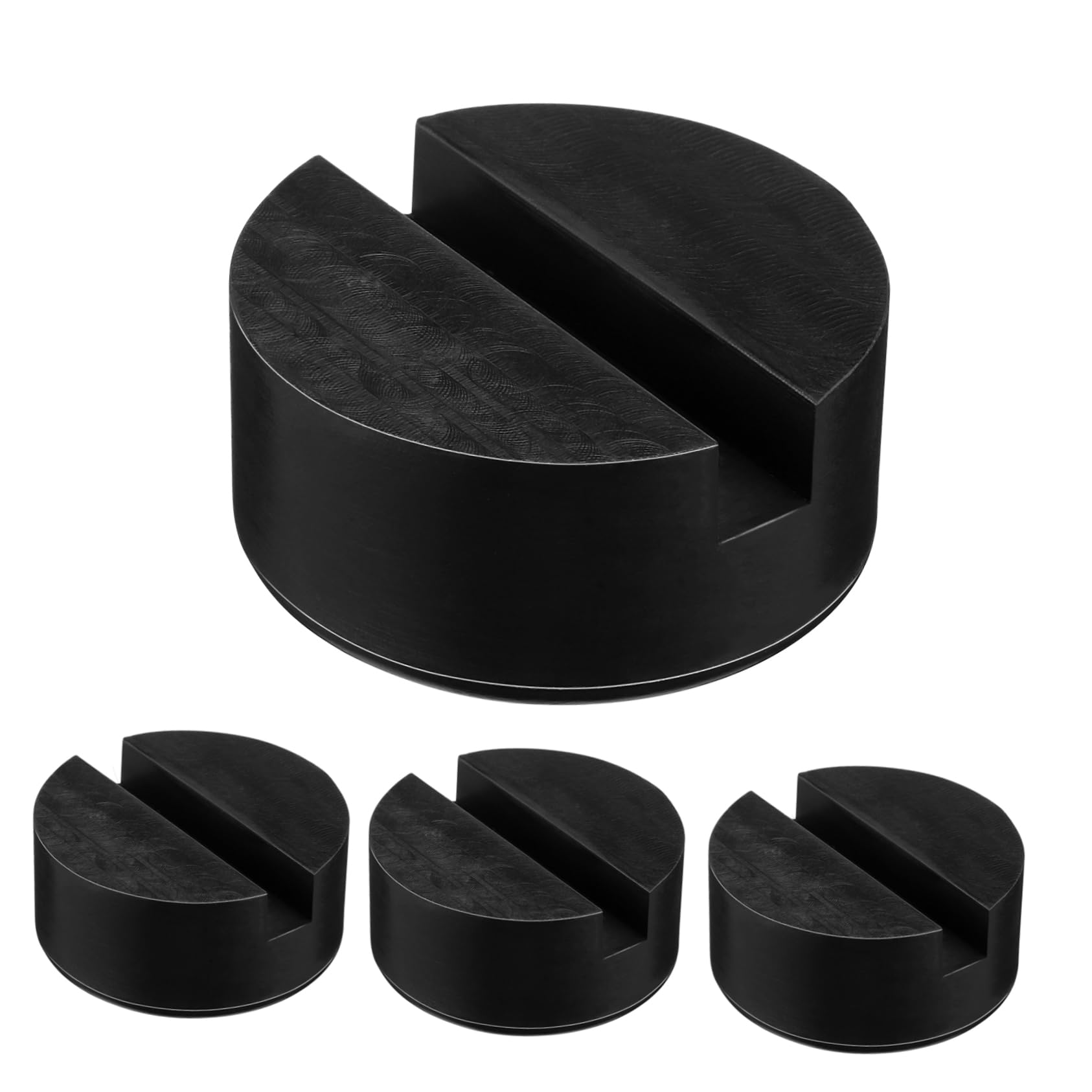 SWOOMEY 4 Stück Gummiblock Gummis stabilisierend Zubehör schwer Stützfuß wagenheber Bodenheberauflagen Trolley-Jack-Pad Gummiauflage für Autohebebühne Jack Floor Pad Jack-Gummipads Schwarz SWOOMEY 4 Stück Gummiblock Gummis stabilisierend Zubehör schwer Stützfuß wagenheber Bodenheberauflagen Trolley-Jack-Pad Gummiauflage für Autohebebühne Jack Floor Pad Jack-Gummipads Schwarz von SWOOMEY