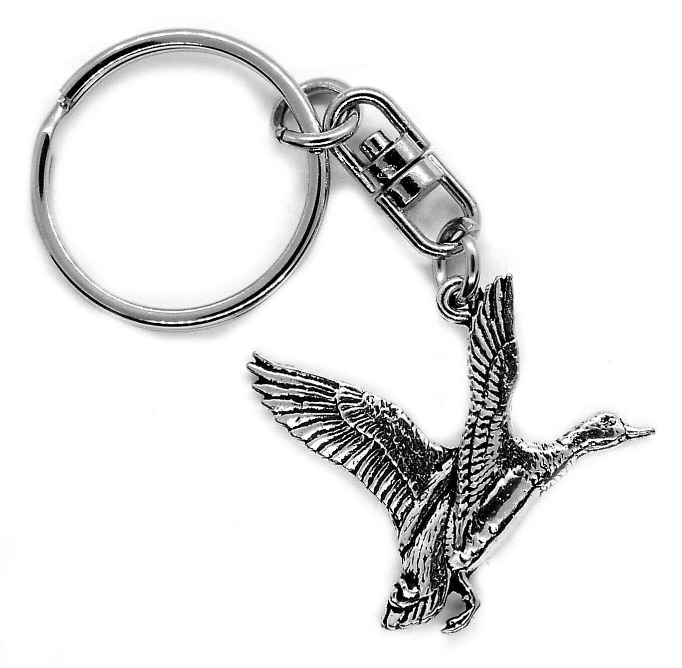SWORLDesigns Stockente Ente Hartzinn Schlüsselanhänger mit Geschenkbeutel SWORLDesigns Stockente Ente Hartzinn Schlüsselanhänger mit Geschenkbeutel von SWORLDesigns