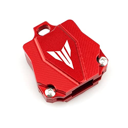 Motorrad Schlüsselanhänger Key Shell Case Schutzkappe Für Yamaha MT01 MT03 MT07 MT09 MT10 MT 01 09 07 03 10 MT-10 MT-03 Motorradzubehör (Farbe : Rot, Size : Normal) von SXHM