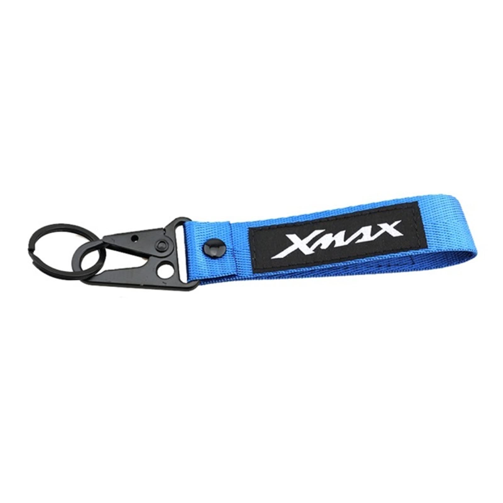 Motorrad Schlüsselanhänger Motorrad CNC Zubehör Stickerei Schlüsselanhänger Schlüsselanhänger Kette Schlüsselanhänger Für Yamaha Xmax X-MAX 125 250 300 400 (Farbe : Blau, Size : 1) von SXHM