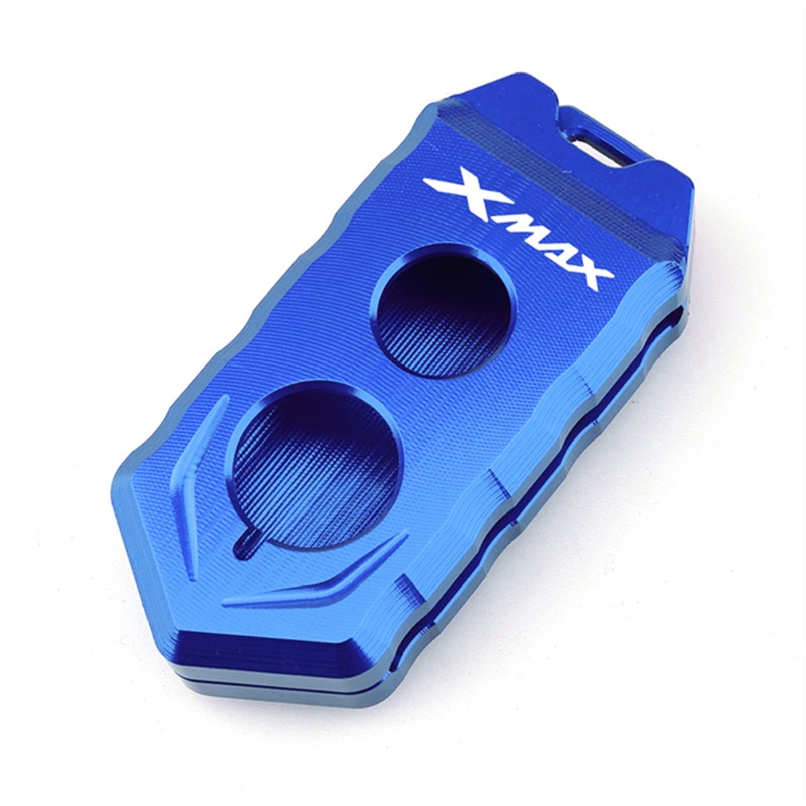 Motorrad Schlüsselanhänger Motorrad Schlüssel Shell Schutzhülle Für Yamaha Xmax X-MAX 125 250 300 400 Nmax 125 155 Nmax125 Nmax155 (Farbe : Xmax Key Cover Blue, Size : Normal) von SXHM