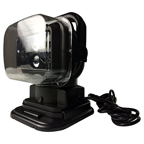 SXMA 7 "LED Suchscheinwerfer 60W LED Suchscheinwerfer Fahrlicht Arbeitslicht Lampe mit drehender Fernbedienung 360 Grad von SXMA