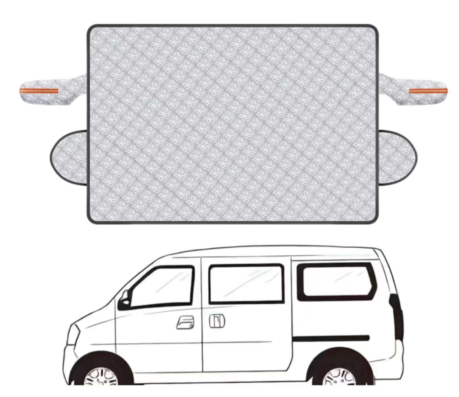 Auto Windschutzscheibe Sonnenblende für Citroen Jumpy,Oxford Stoff Frontscheibenabdeckung Magnet Auto Sonnenblende Blockiert UV-Strahlen Resistent gegen Hagel Autozubehör,240X148 Auto Windschutzscheibe Sonnenblende für Citroen Jumpy,Oxford Stoff Frontscheibenabdeckung Magnet Auto Sonnenblende Blockiert UV-Strahlen Resistent gegen Hagel Autozubehör,240X148 von SXQDL