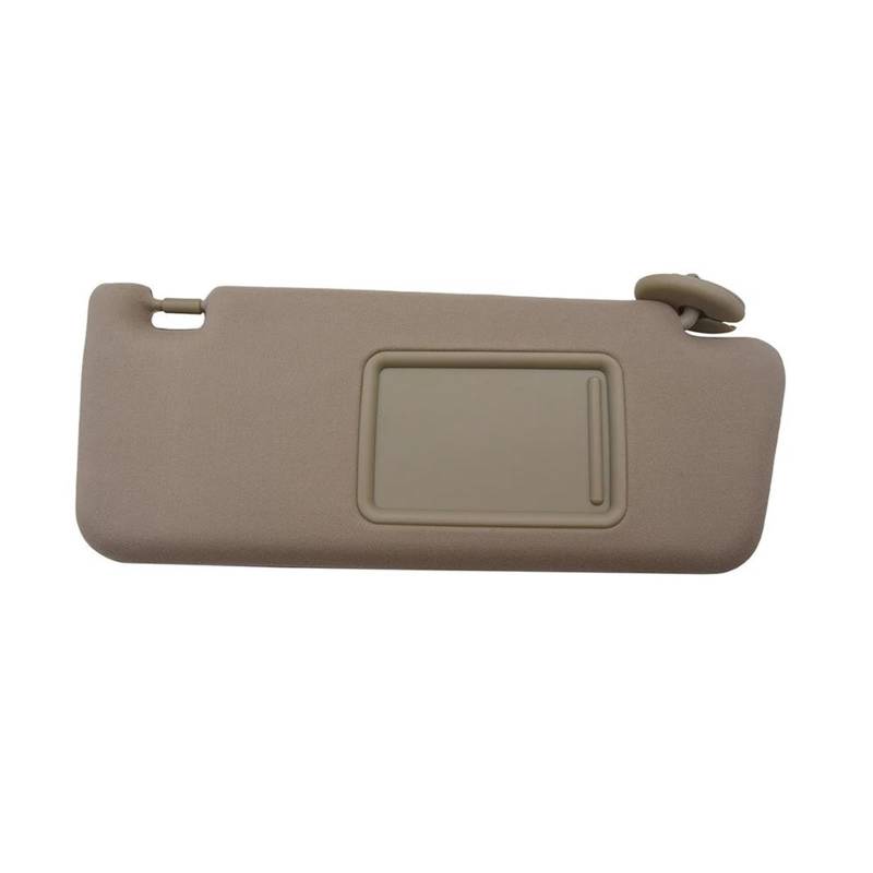 Direkte Sonneneinstrahlung Vermeiden 74320-04181-E1 74310-04081-E0 Sonnenblende Beige Ohne Licht Für Toyota Tacoma 2005 2006 2007 2008 2009 2010 2011 2012(Beige,Right) von SXQPOCAR