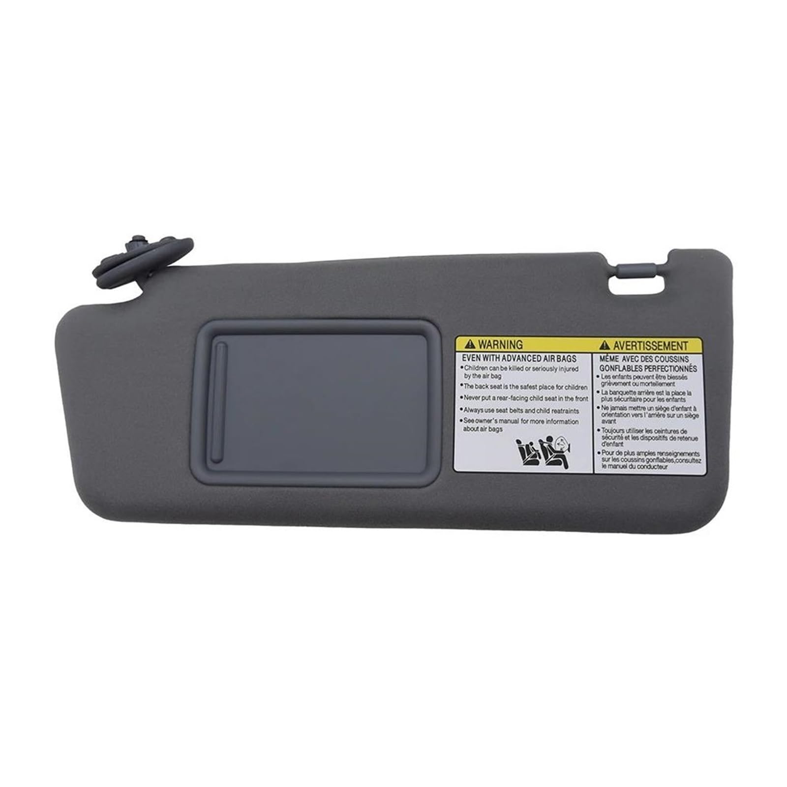 Direkte Sonneneinstrahlung Vermeiden 74320-04181-E1 74310-04081-E0 Sonnenblende Beige Ohne Licht Für Toyota Tacoma 2005 2006 2007 2008 2009 2010 2011 2012(Gray,Left) von SXQPOCAR