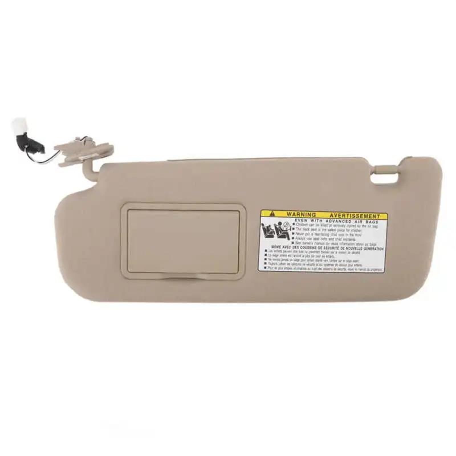 Direkte Sonneneinstrahlung Vermeiden Auto Innen Sonnenblende Mit Make-up Spiegel 852013K010QD Ersatz Für Hyundai Sonata 2006 2007 2008(Beige,Left) von SXQPOCAR