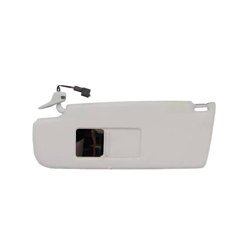 Direkte Sonneneinstrahlung Vermeiden Auto Innensonnenblende Sonnenblende Sonnenschutz Mit Spiegel Und Licht Für Golf 6 MK6 2009 2010 2011 2012(Gray,Left) von SXQPOCAR