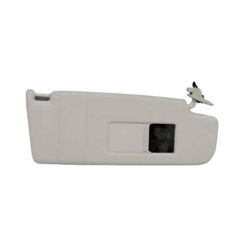 Direkte Sonneneinstrahlung Vermeiden Auto Innensonnenblende Sonnenblende Sonnenschutz Mit Spiegel Und Licht Für Golf 6 MK6 2009 2010 2011 2012(Gray,Right) von SXQPOCAR