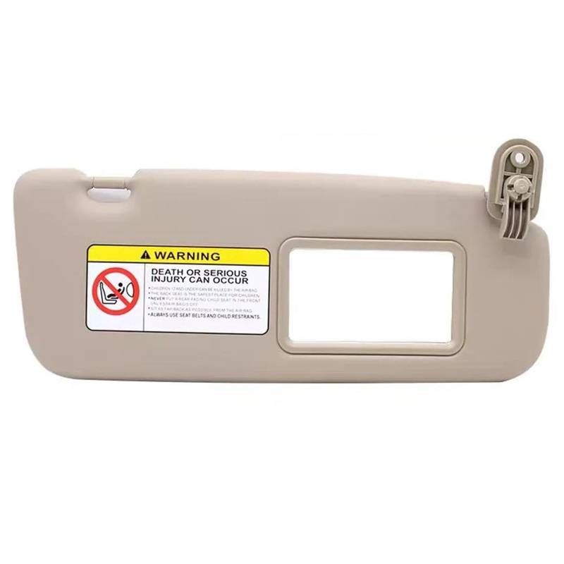 Direkte Sonneneinstrahlung Vermeiden Auto Innere Sonnenblende Sonnenblende Sonnenschutz Mit Spiegel Für Hyundai Accent Für Verna 2011 2012 2013 2014 2015(Beige,Right) von SXQPOCAR