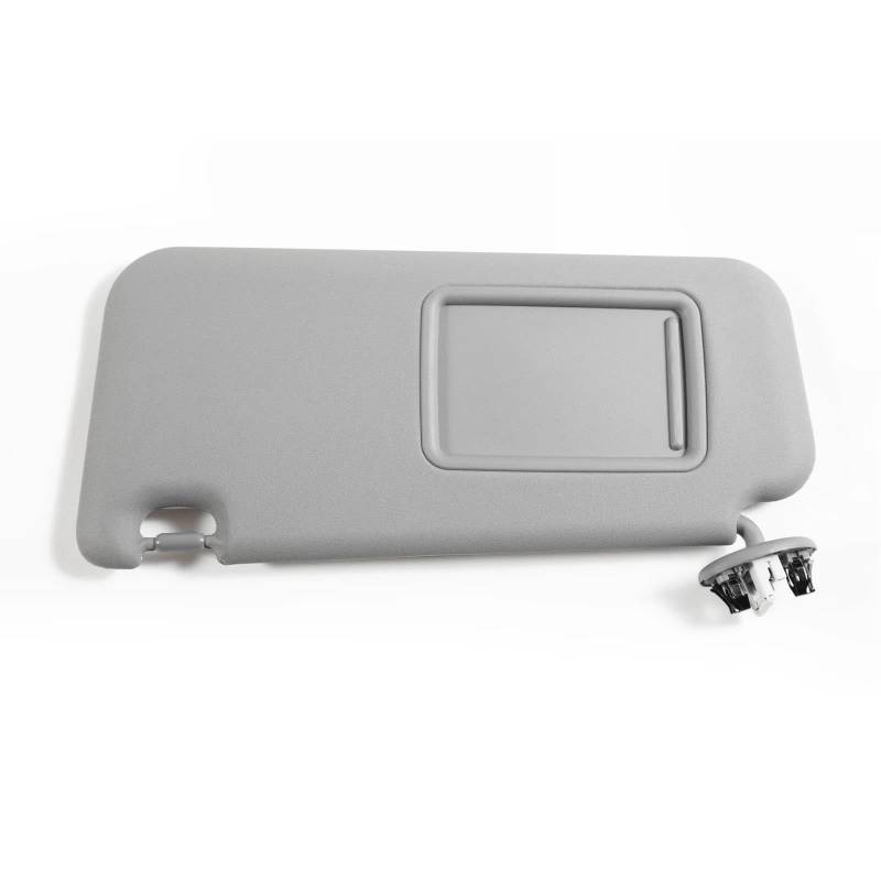 Direkte Sonneneinstrahlung Vermeiden Auto-Sonnenblende Für Toyota RAV4 2006–2013 Mit Kosmetikspiegel-Abdeckplatte Für Blockieren Von Sonnenlicht 74320-42501-B2 74310-42452-B2(Gray,Left) von SXQPOCAR