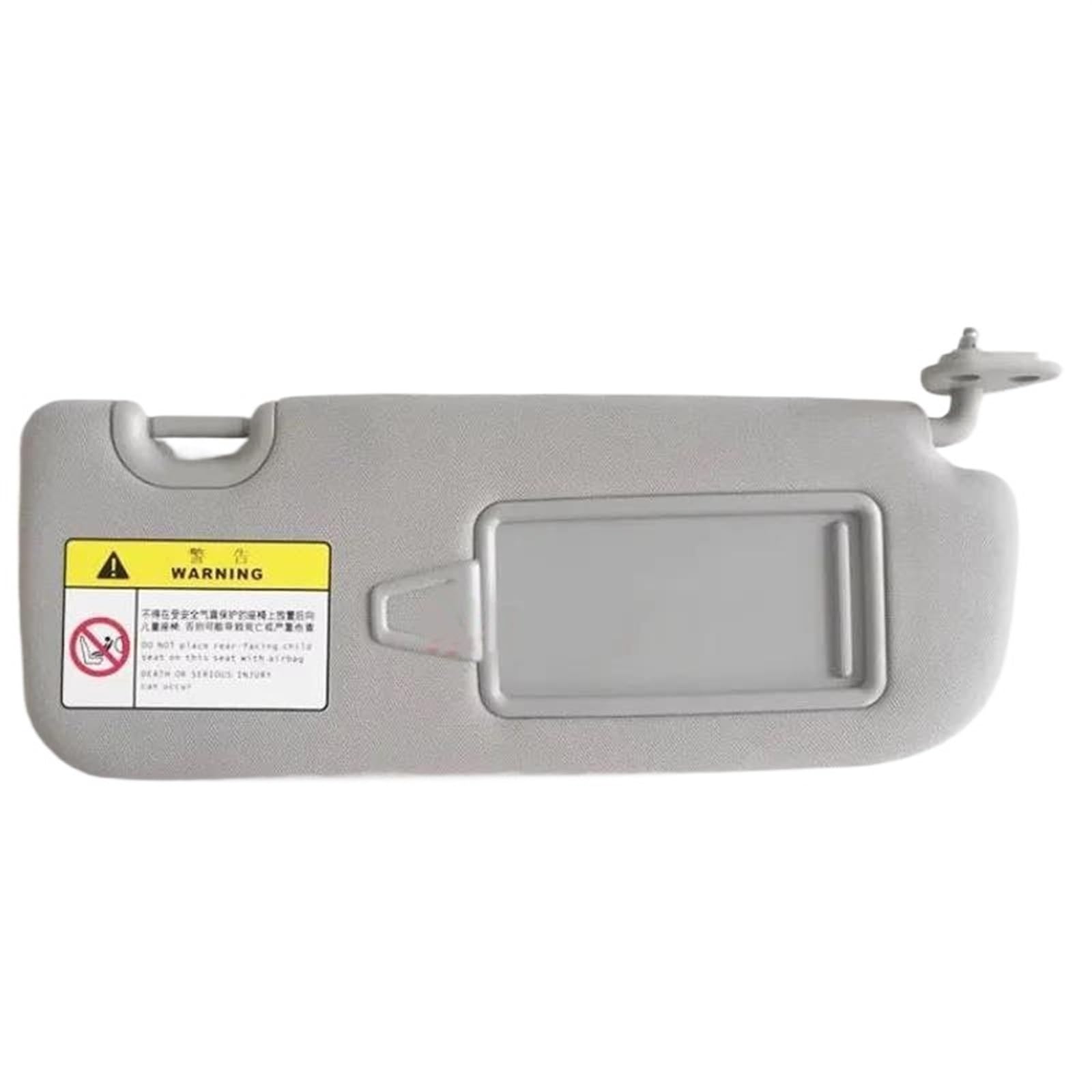 Direkte Sonneneinstrahlung Vermeiden Autozubehör Grau Mit Make-up-Spiegel Sonnenblende Für Hyundai Santa Fe IX45 Für Santafe 2012 2013 2014 2015 2016 2017(Right) von SXQPOCAR