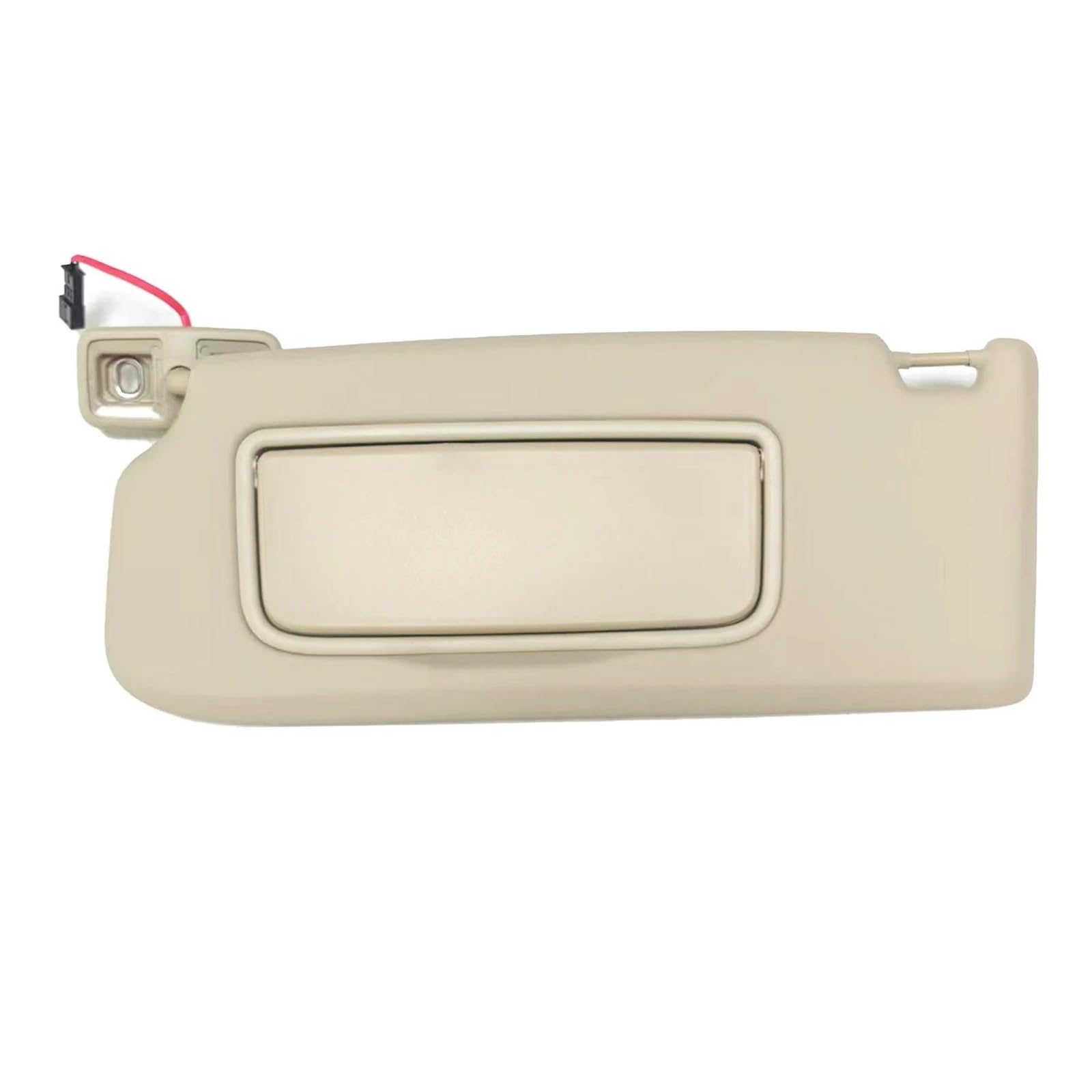 Direkte Sonneneinstrahlung Vermeiden Beige Auto-Sonnenblende Links Rechts Fahrerseite Beifahrerseite Für Volvo XC60 2009 2010 2011 2012 2013(Left) von SXQPOCAR