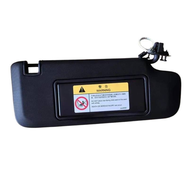 Direkte Sonneneinstrahlung Vermeiden Für Buick Regal Für Buick Lacrosse 2009-2020 Innen Sonnenblende Mit Spiegel Mit Licht Front Visier Montage Auto Zubehör(Black,Right) von SXQPOCAR