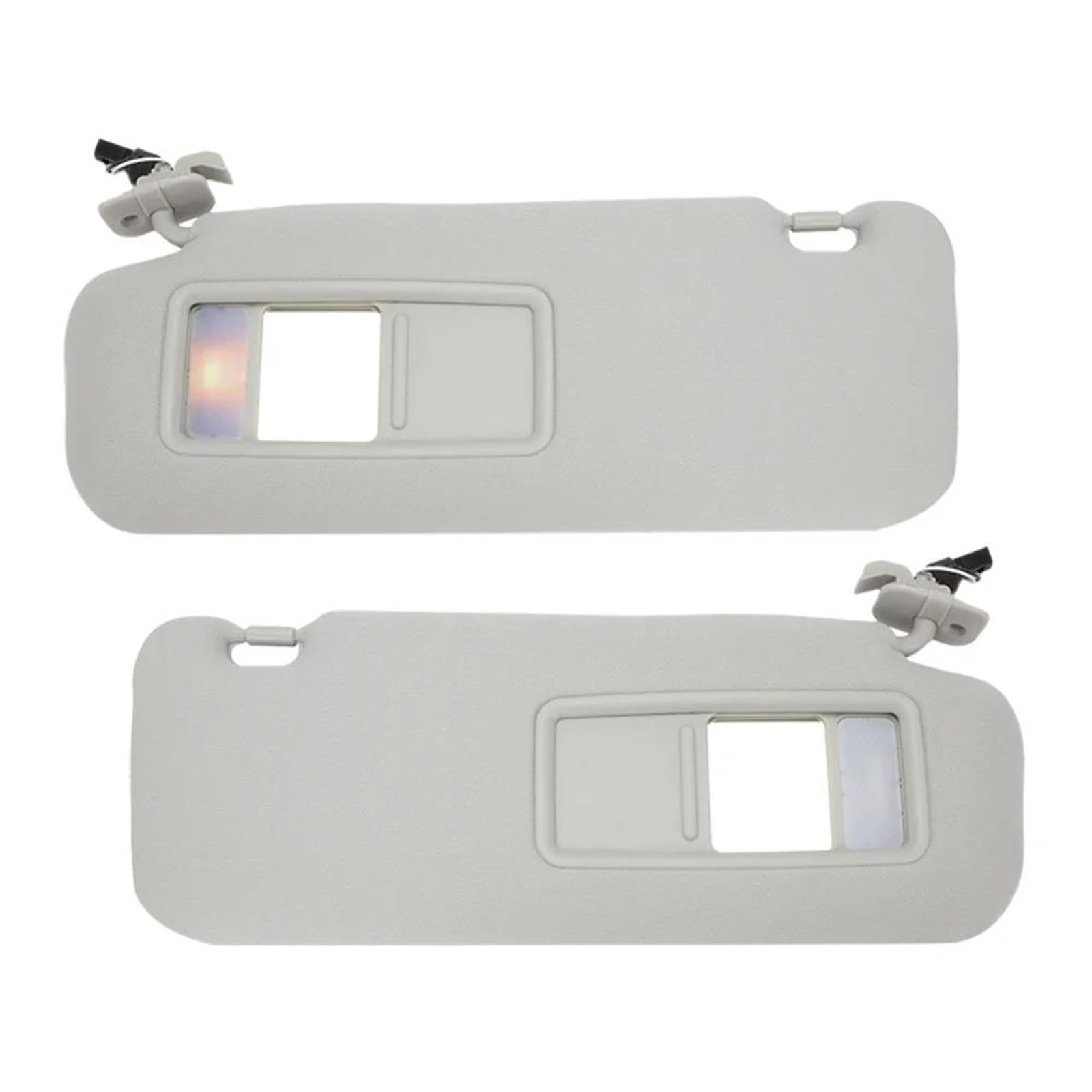 Direkte Sonneneinstrahlung Vermeiden Für Mazda CX-9 CX9 2010 2011 2012 2013 2014 2015 Sonnenblende Vorne Blind Abdeckung Schatten Mit Spiegel Licht Sonnenblende(Gray,Left and Right) von SXQPOCAR