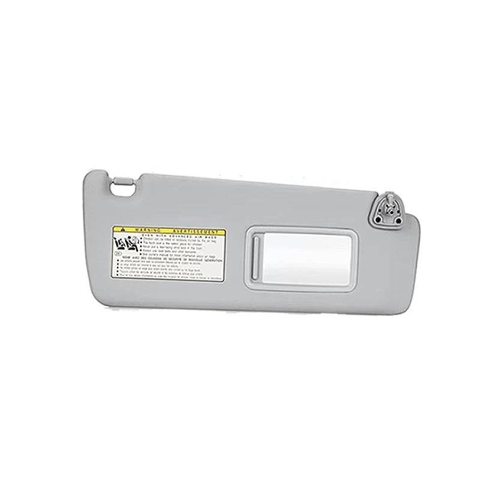 Direkte Sonneneinstrahlung Vermeiden Für Toyota Highlander 2004 2005 2006 2007 Fahrer Und Beifahrer Sonnenblende 74320-48260-A0 Eitelkeit Spiegel Auto Zubehör(Gray,Right) von SXQPOCAR