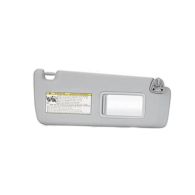 Direkte Sonneneinstrahlung Vermeiden Für Toyota Highlander 2004 2005 2006 2007 Fahrer Und Beifahrer Sonnenblende 74320-48260-A0 Eitelkeit Spiegel Auto Zubehör(Gray,Right) von SXQPOCAR