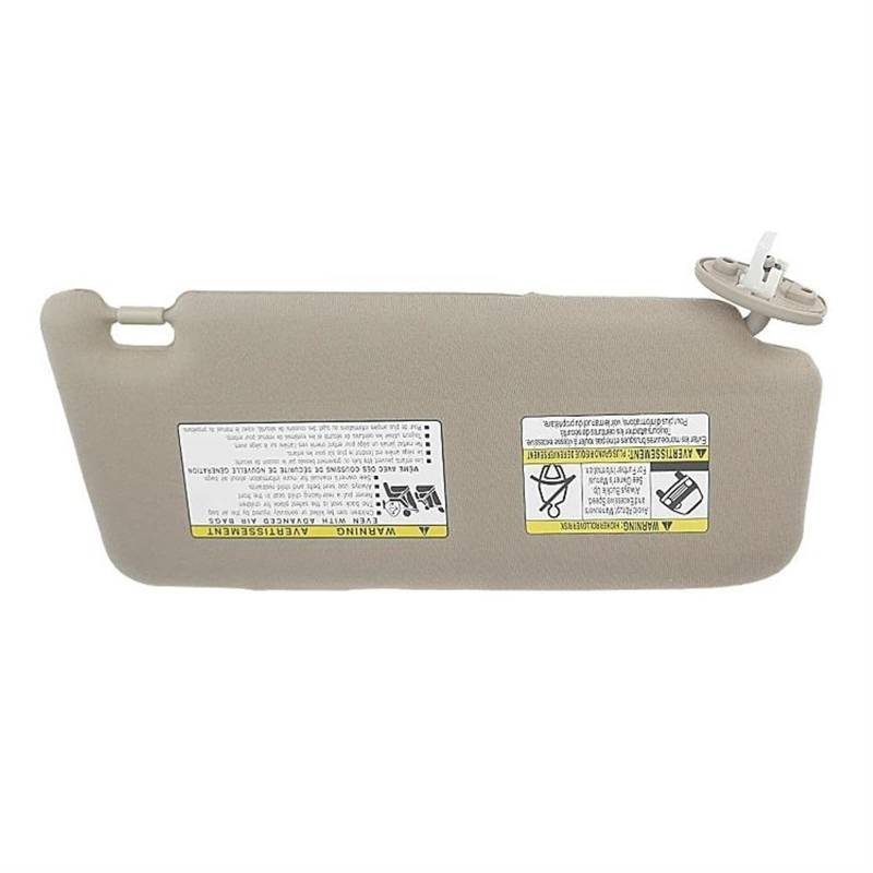 Direkte Sonneneinstrahlung Vermeiden Für Toyota Venza 2009 2010 2011 2012 2013 2014-2016 Auto Sonnenblende Ohne Licht Fahrer Passagier Seite Sonnenschirm 74320-0T022-B1(Beige,Right) von SXQPOCAR