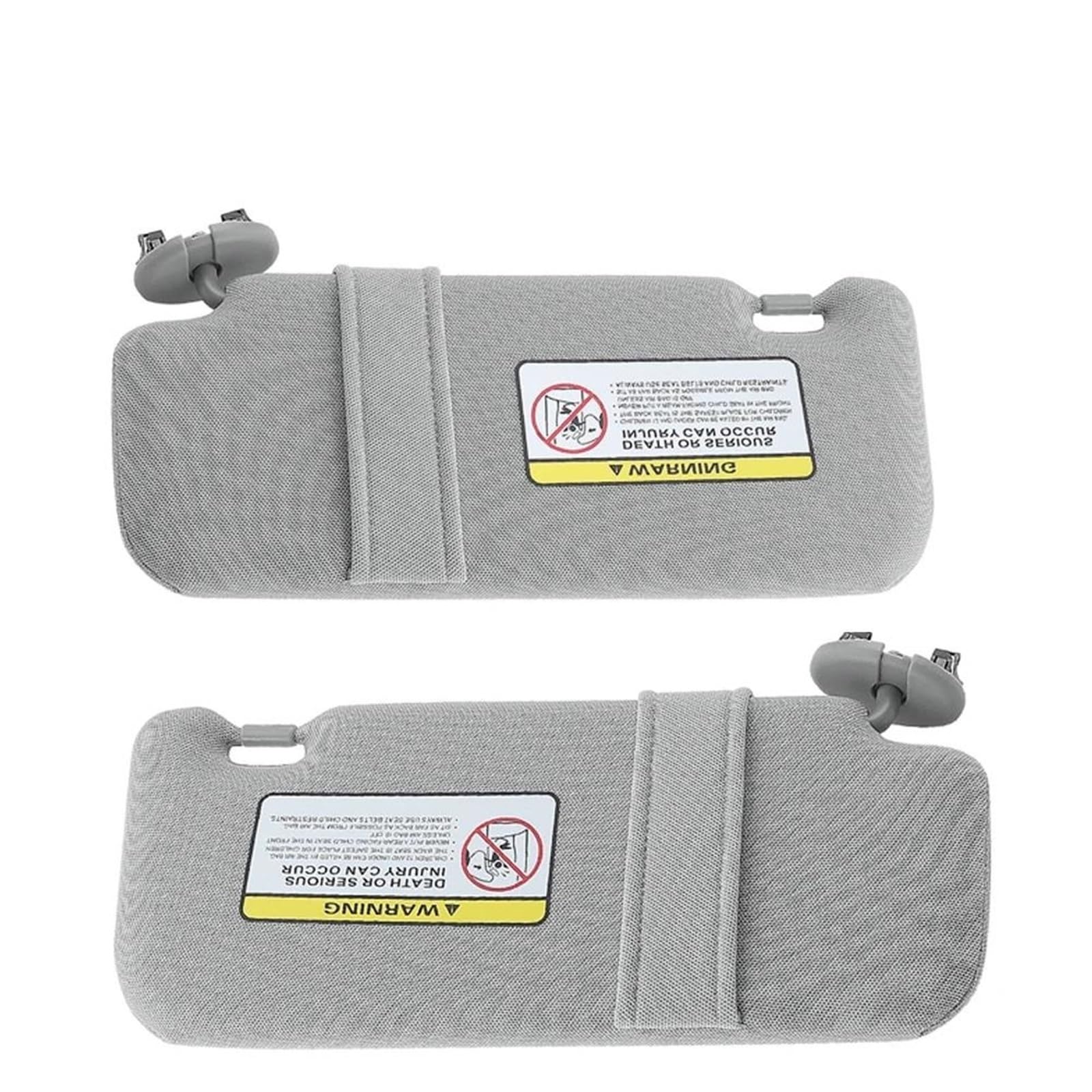 Direkte Sonneneinstrahlung Vermeiden Geeignet Für Toyota Corolla 2007 2008 2009 2010 2012 2013 Sonnenblende 74320-02711-E0 Kosmetikspiegel Innen Auto Zubehör(Gray,Left and Right) von SXQPOCAR