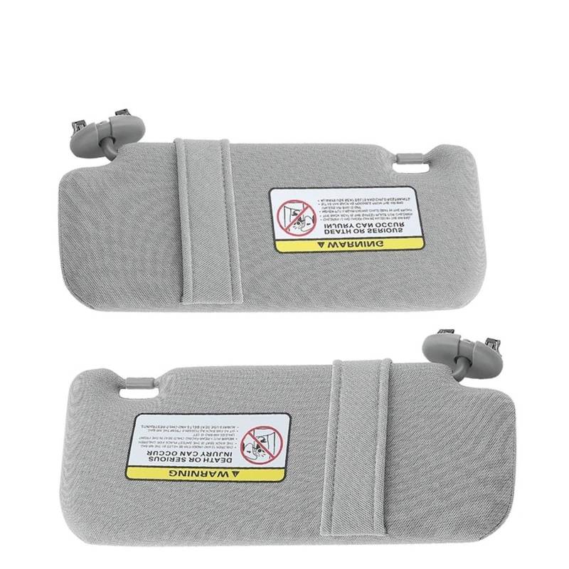 Direkte Sonneneinstrahlung Vermeiden Geeignet Für Toyota Corolla 2007 2008 2009 2010 2012 2013 Sonnenblende 74320-02711-E0 Kosmetikspiegel Innen Auto Zubehör(Gray,Left and Right) von SXQPOCAR
