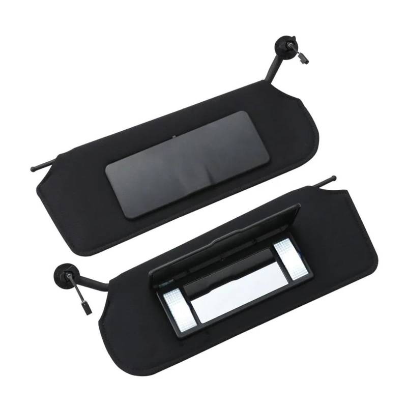 Direkte Sonneneinstrahlung Vermeiden Sonnenblende Linke Seite Rechte Seite Fahrer Passagier Seite Für Chevrolet Corvette C5 1997 1998 1999 2000 2001 2002 2003 2004(Left and Right) von SXQPOCAR