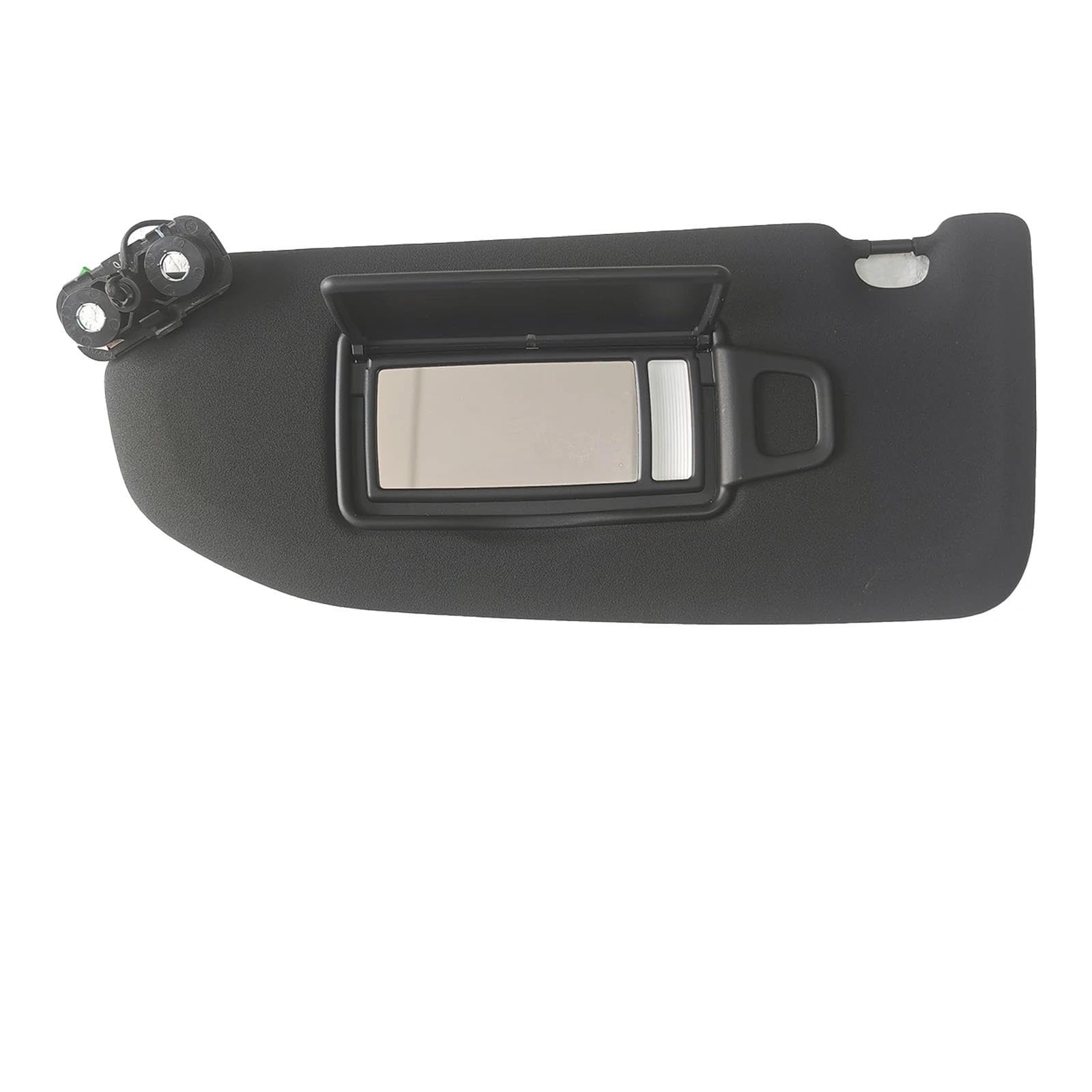 Direkte Sonneneinstrahlung Vermeiden Sonnenblende Make-Up Spiegel Für Volvo XC60 S60 V60 XC40 2018-2024 Ersatz Linke Seite Grau Licht Sonnenschirm Schatten Bord(Black,Left) von SXQPOCAR