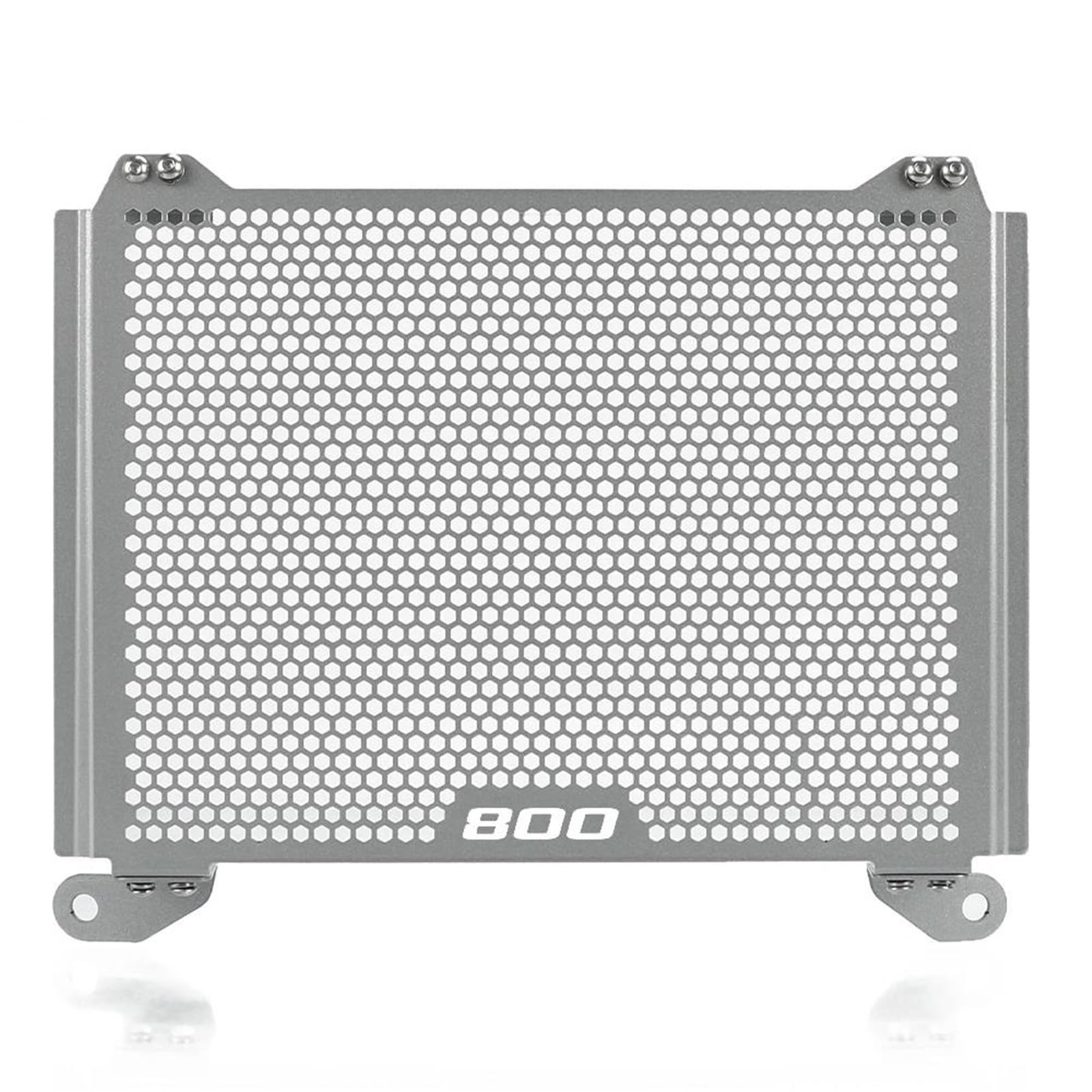 Hochdichtes Sturzsicheres Für CFMOTO 800MT 800 MT 2021 2022 2023 800 Motorrad CNC Aluminium Kühlergrill Wache Cover Schutz(Silver,L) von SXQPOCAR